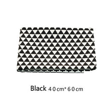 Load image into Gallery viewer, 2pcs/set tea towels 40*60cm Black and White Geometric Napkins Cotton Kitchen towels