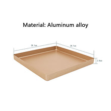 Load image into Gallery viewer, Roll Cake Baking Pan 11 inch Golden Square non-stick Biscuit Baking Mould Kitchen Accessories
