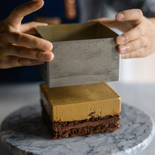 Load image into Gallery viewer, mousse cake molds 4/6 inch Stainless steel square and round cheese cake tools kitchen Bakeware for cake
