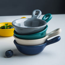 Load image into Gallery viewer, Sauce dishes Solid color ceramic sauce dish condimentos bowl
