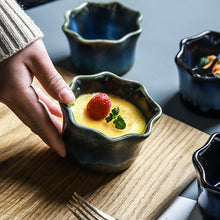 Load image into Gallery viewer, Heat-resistant lace ceramic dessert bowl
