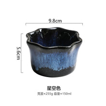 Load image into Gallery viewer, Heat-resistant lace ceramic dessert bowl
