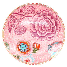 Load image into Gallery viewer, Bone China Dinner Plates 8 "Phnom Penh Colorful Flower Pattern Ceramic Tableware dishes and plates sets
