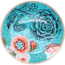 Load image into Gallery viewer, Bone China Dinner Plates 8 "Phnom Penh Colorful Flower Pattern Ceramic Tableware dishes and plates sets
